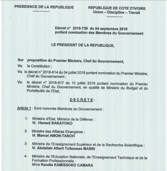 presse - MINISTERE DE L’EQUIPEMENT ET DE L’ENTRETIEN ROUTIER - côte d'ivoire